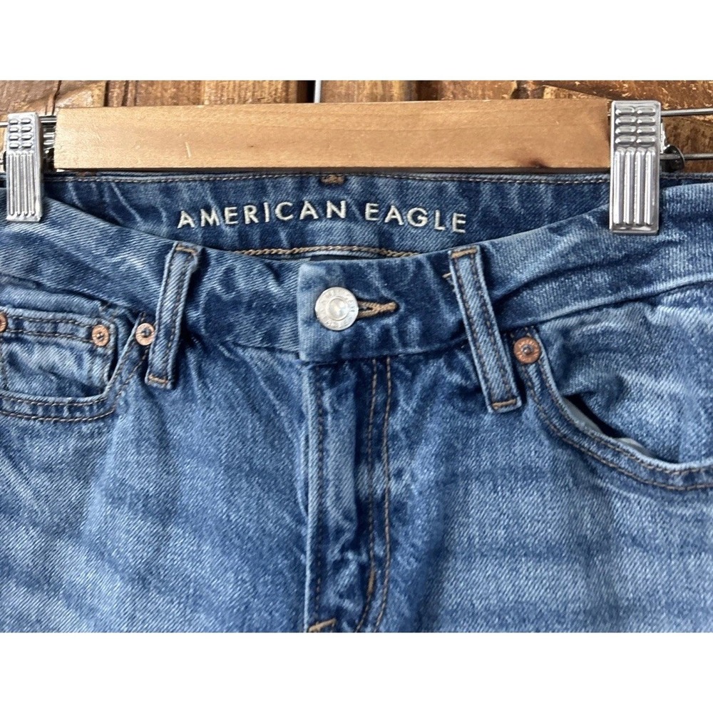 Women's‎ American Eagle Strigid Curvy Stovepipe Jeans No Pilling Sz 000 - Picture 3 of 10